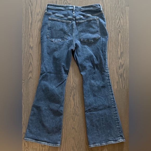 Madewell Curvy Skinny Flare Jeans in Alvord Wash: Instacozy Edition Size 33 EUC - Picture 7 of 10